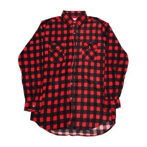 70s Value Line Buffalo Plaid Flannel